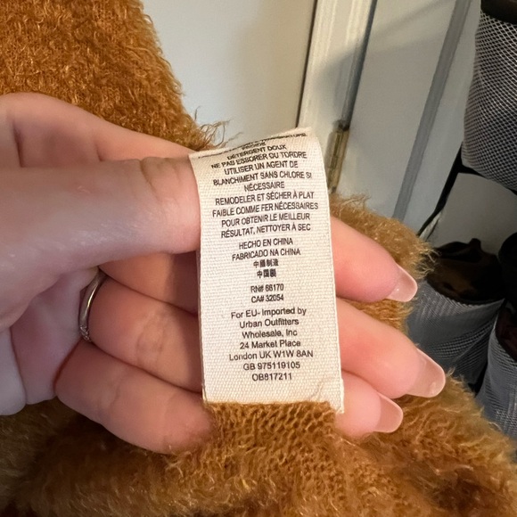 free people gold princess sweater - Picture 3 of 6